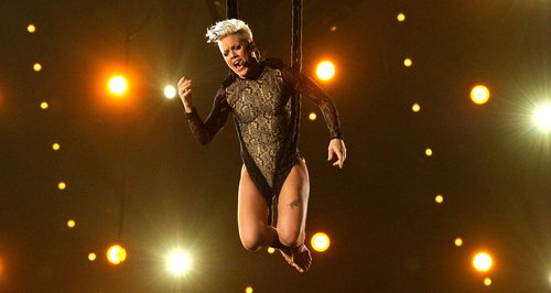 Pink live at the Grammy Awards