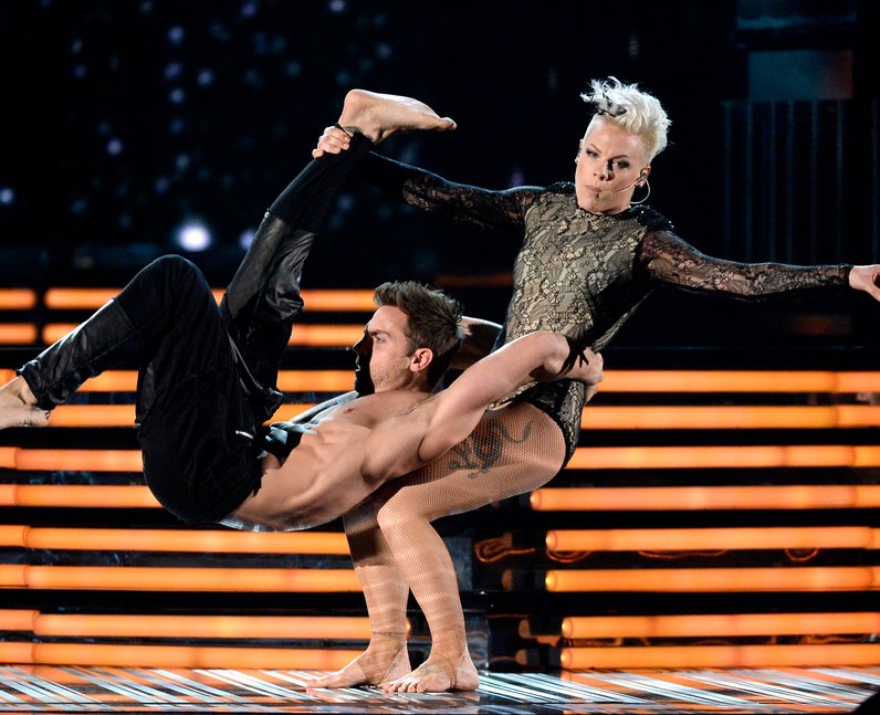 Pink live at the Grammy Awards