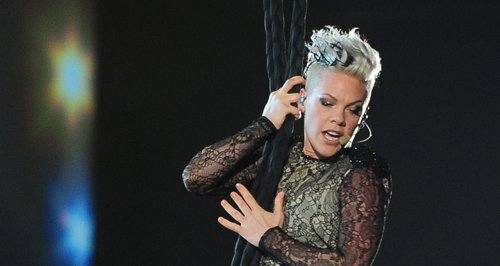 Pink live at the Grammy Awards