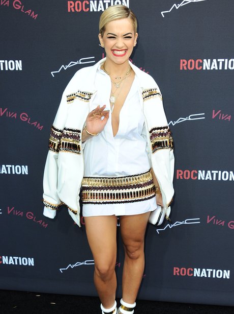 Rita Ora Pre-Grammy Awards 2014 Party