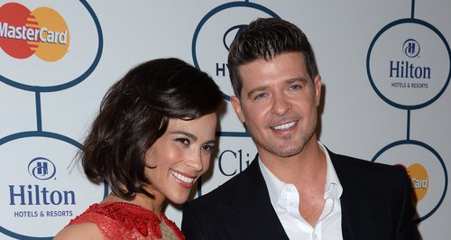 Robin Thicke And Paula Patton