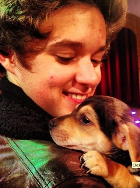 Brad The Vamps and Puppy