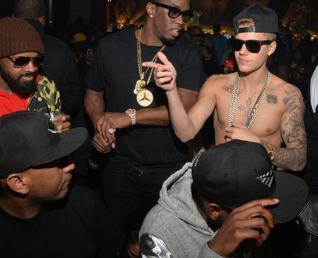 Justin Bieber attends party with P Diddy