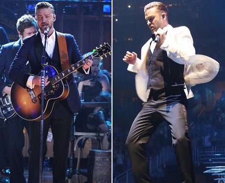 Justin Timberlake on stage