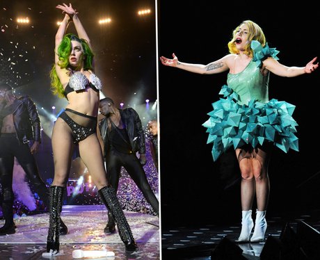 Lady Gaga on stage