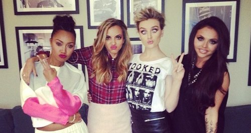 little mix, perrie with short hair