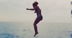 Beyonce Yacht Jump