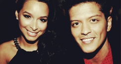 Bruno Mars and Girlfriend  Jessica Caban