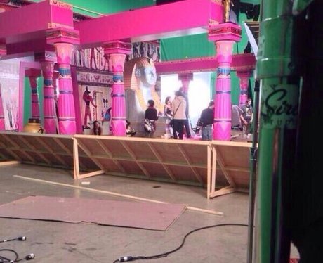 Katy Perry's dark horse video set