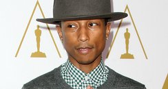 Pharrell at Oscars luncheon event