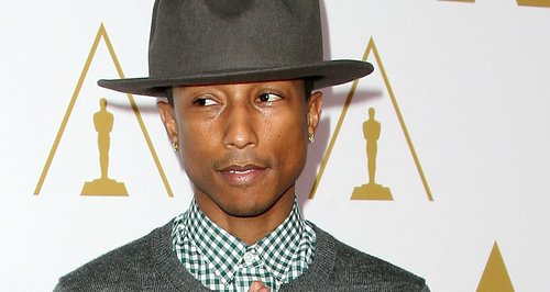 Pharrell at Oscars luncheon event