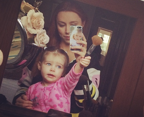 Una Healy shares a selfie