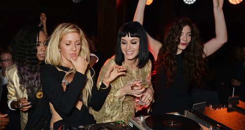 Angel Haze, Ellie Goulding, Katy Perry and Lorde