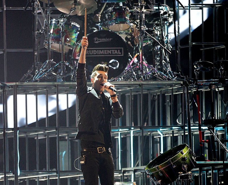 Bastille at the Brit Awards 2014
