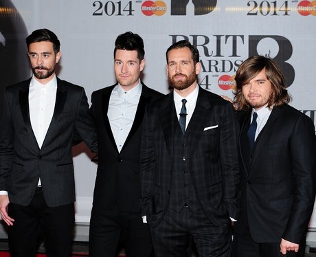Bastille at the Brit Awards 2014