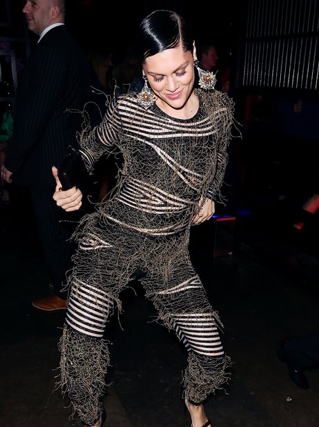 Jessie J at the Brit Awards 2014 Roc Nation party
