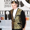 John Newman BRIT Awards 2014 Red Carpet