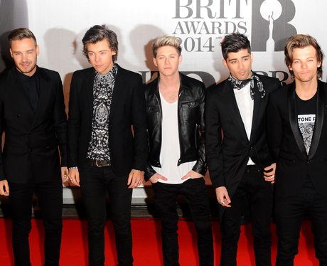 One Direction BRIT Awards 2014 Red Carpe