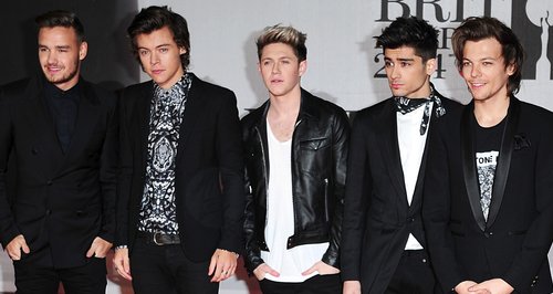 One Direction at the Brit Awards 2014