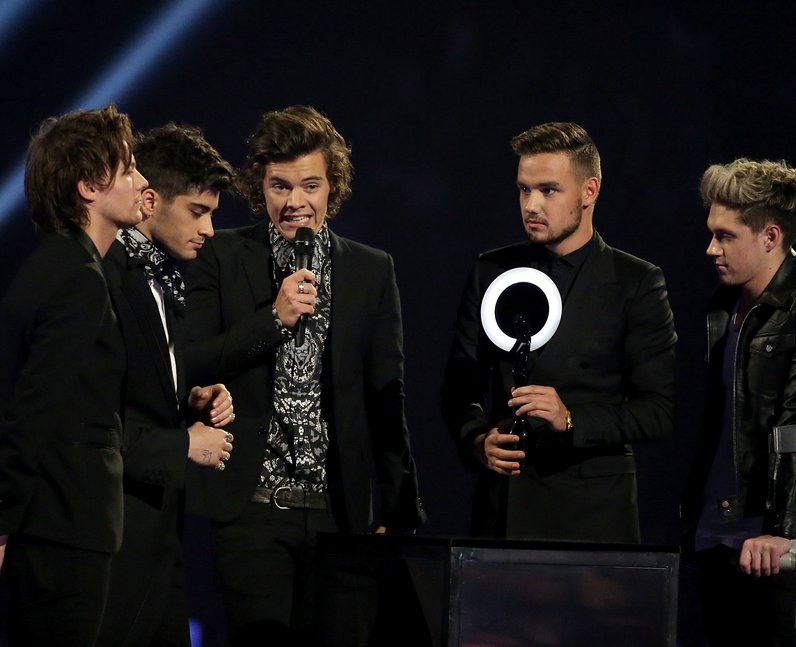 One Direction BRIT Awards 2014 Winners
