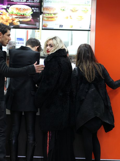Rita Ora McDonalds