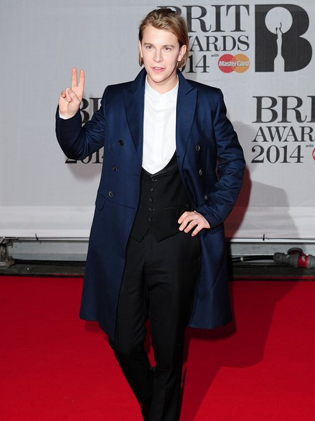 Tom Odell at the Brit Awards 2014