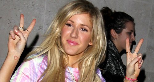 Ellie Goulding Peace Sign