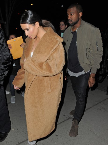 Kanye West and Kim Kardashian