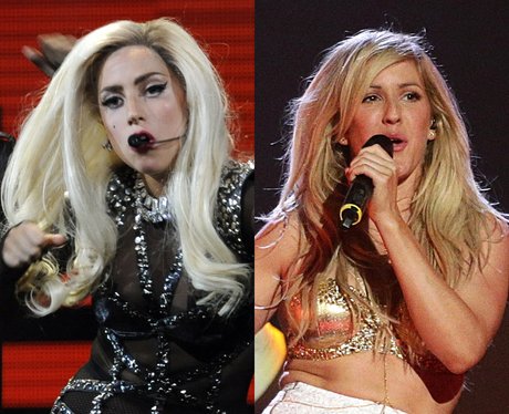 Lady Gaga and Ellie Goulding