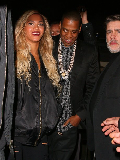 Beyonce and Jay Z London