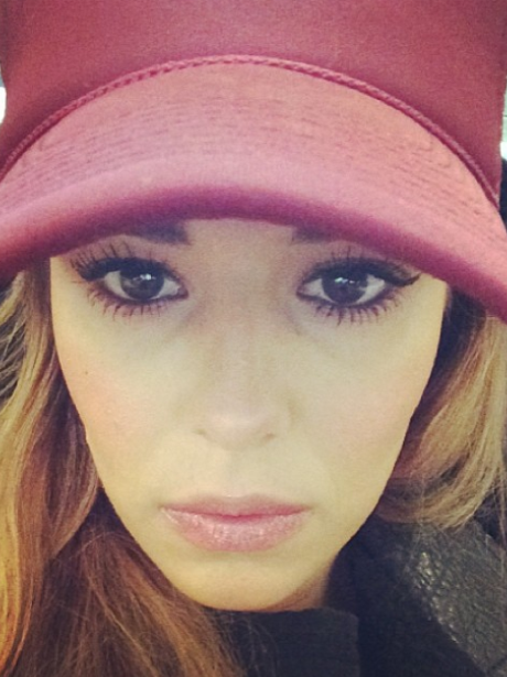 Cheryl Cole selfie
