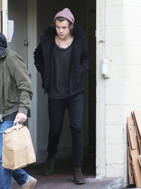 Harry Styles pictured in Beverley Hills