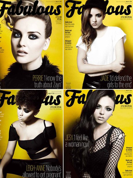 Little Mix Fabulous Magazne 2014