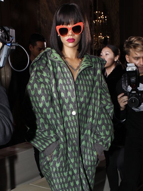 Rihanna Paris Fashion Week 2014