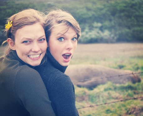 Taylor Swift and Karlie Kloss