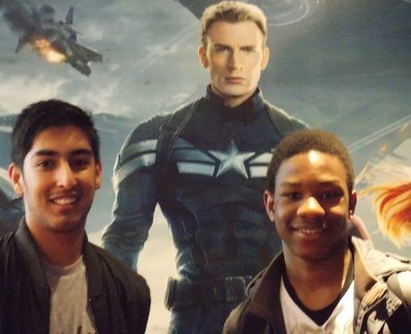 Check out the pictures from the Captain America Pr