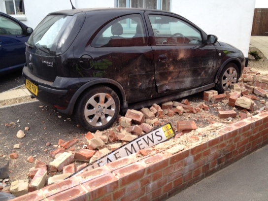 Gosport Royal Mail lorry crash