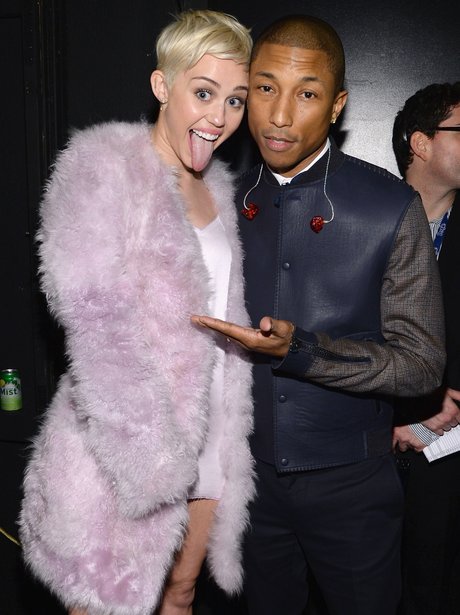 Miley Cyrus and Pharrell
