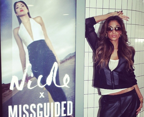 Nicole Scherzinger on the tube