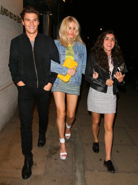 Pixie Lott and Oliver Cheshire