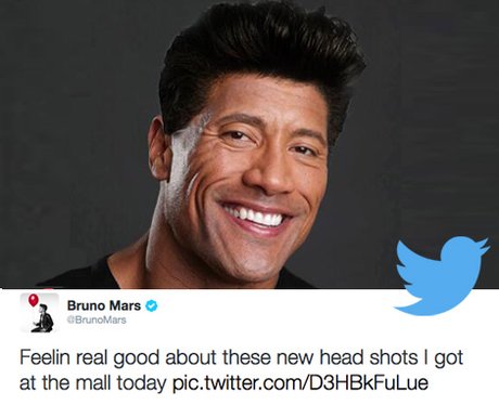 Bruno Mars wins Funniest Person To Follow on Twitter