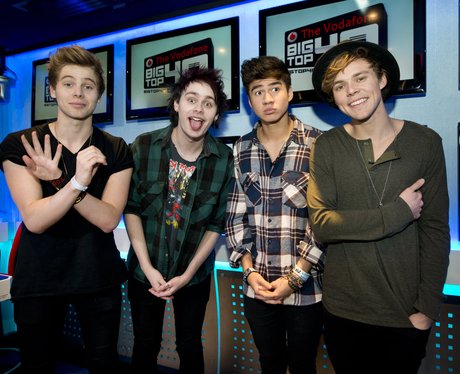 5 Seconds of Summer on the Vodafone Big Top 40