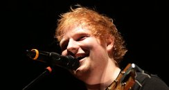 Ed Sheeran performing for Teenage cancer Trust