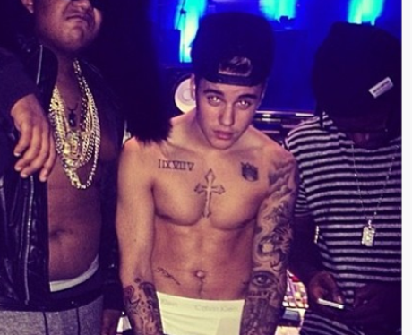 Justin Bieber New Tattoo