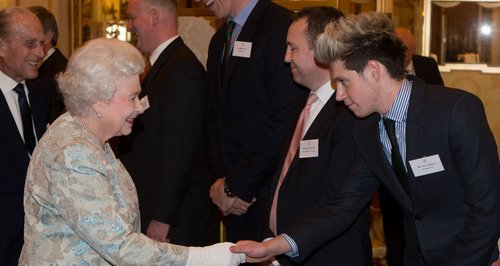 Niall Horan meets the Queen