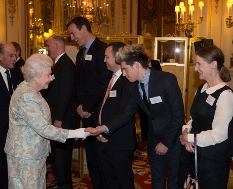 Niall Horan meets the Queen