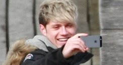 Niall Horan new flat hair style