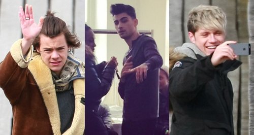 One Direction Filming Video