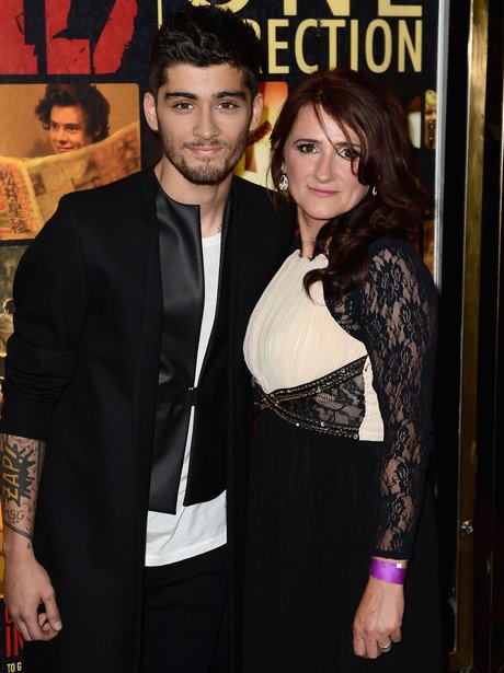 Zayn Malik and Mum This Is Us Premiere