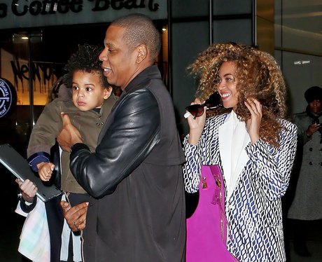 Beyonce, Jay Z and Blue Ivy